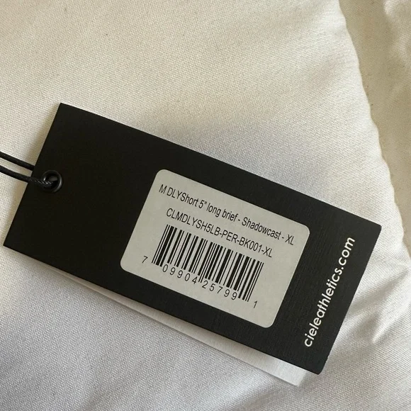 New Ciele DLYShort 5" Long Brief - Shadowcast Sz XL Shorts - Picture 7 of 7